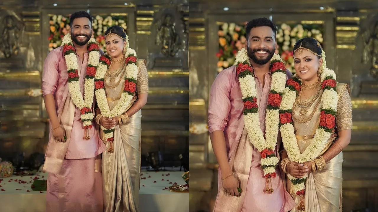 Sreevidya Mullachery Rahul Ramachandran wedding 1
