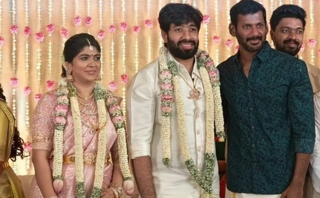 Aishwarya Prabhu Ganesan Adhik Ravichandran  Wedding 