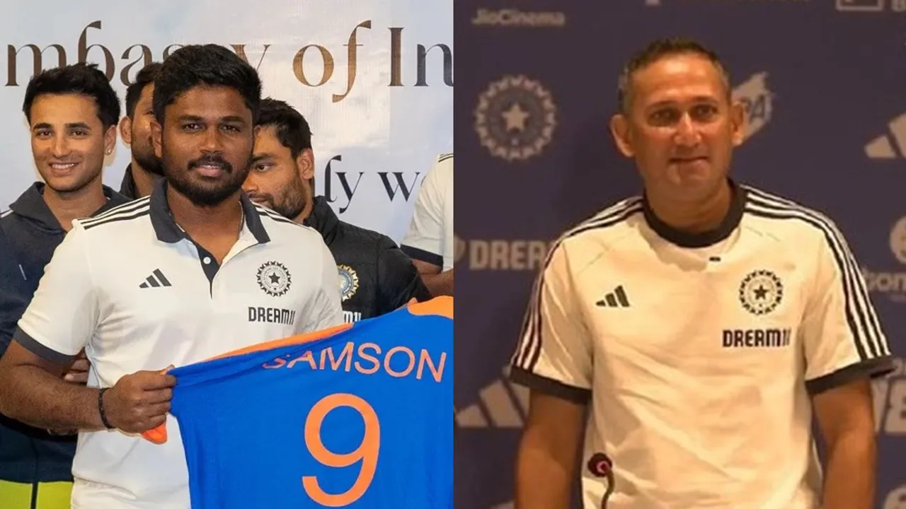 Sanju Samson, Ajit Agarkar