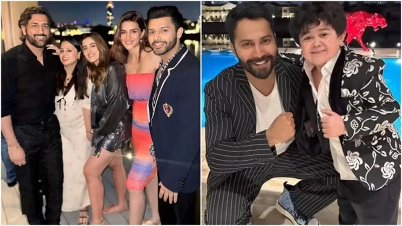 Bollywood party Dhoni Varun