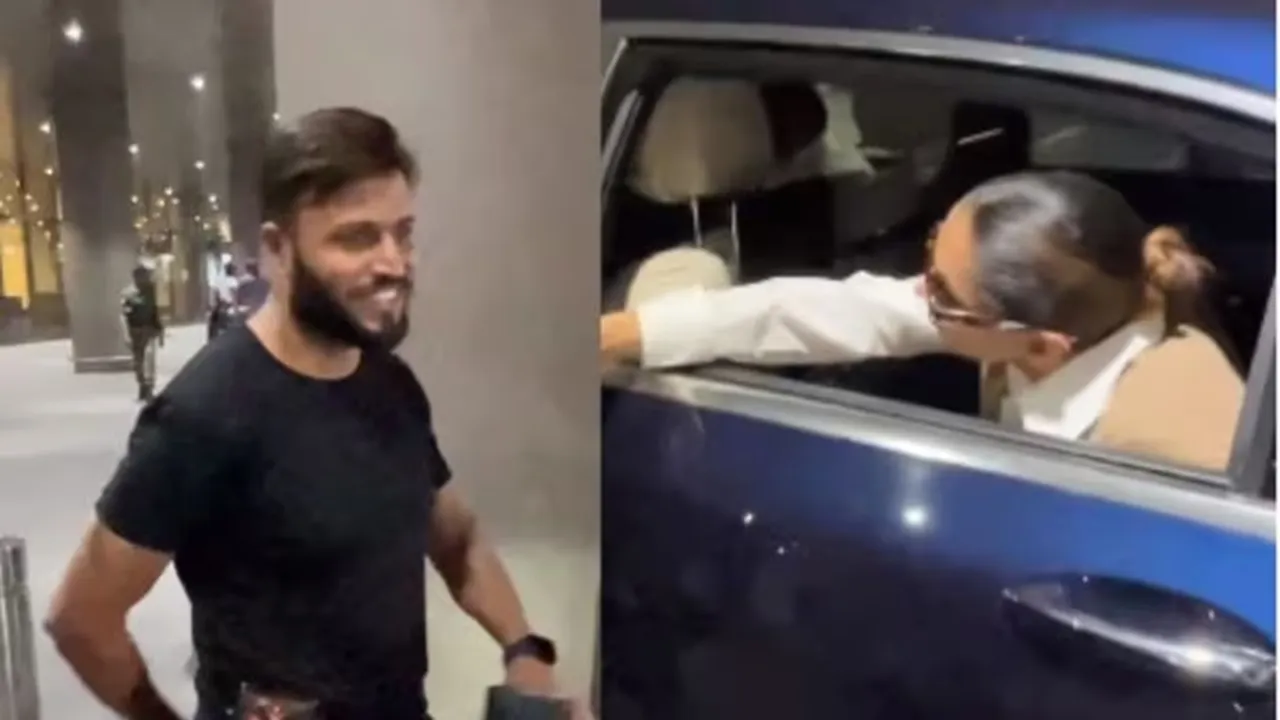 Deepika Padukone at Mumbai Airport 