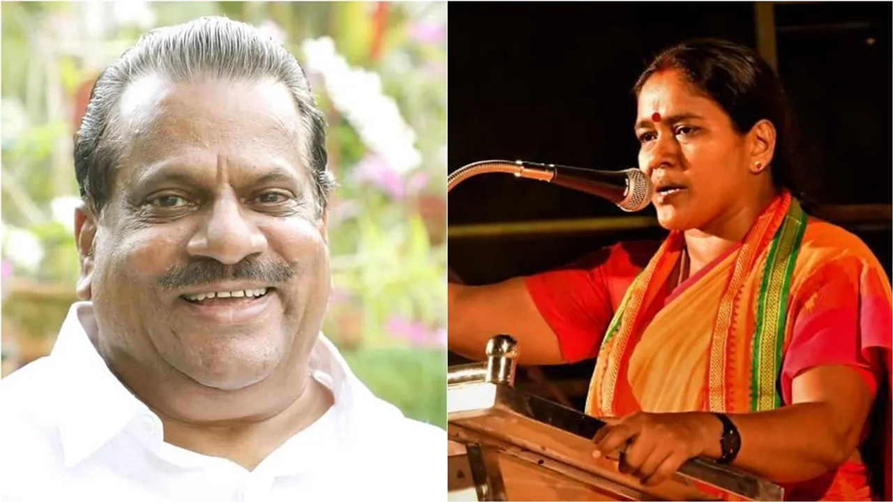 EP Jayarajan, Shobha Surendran