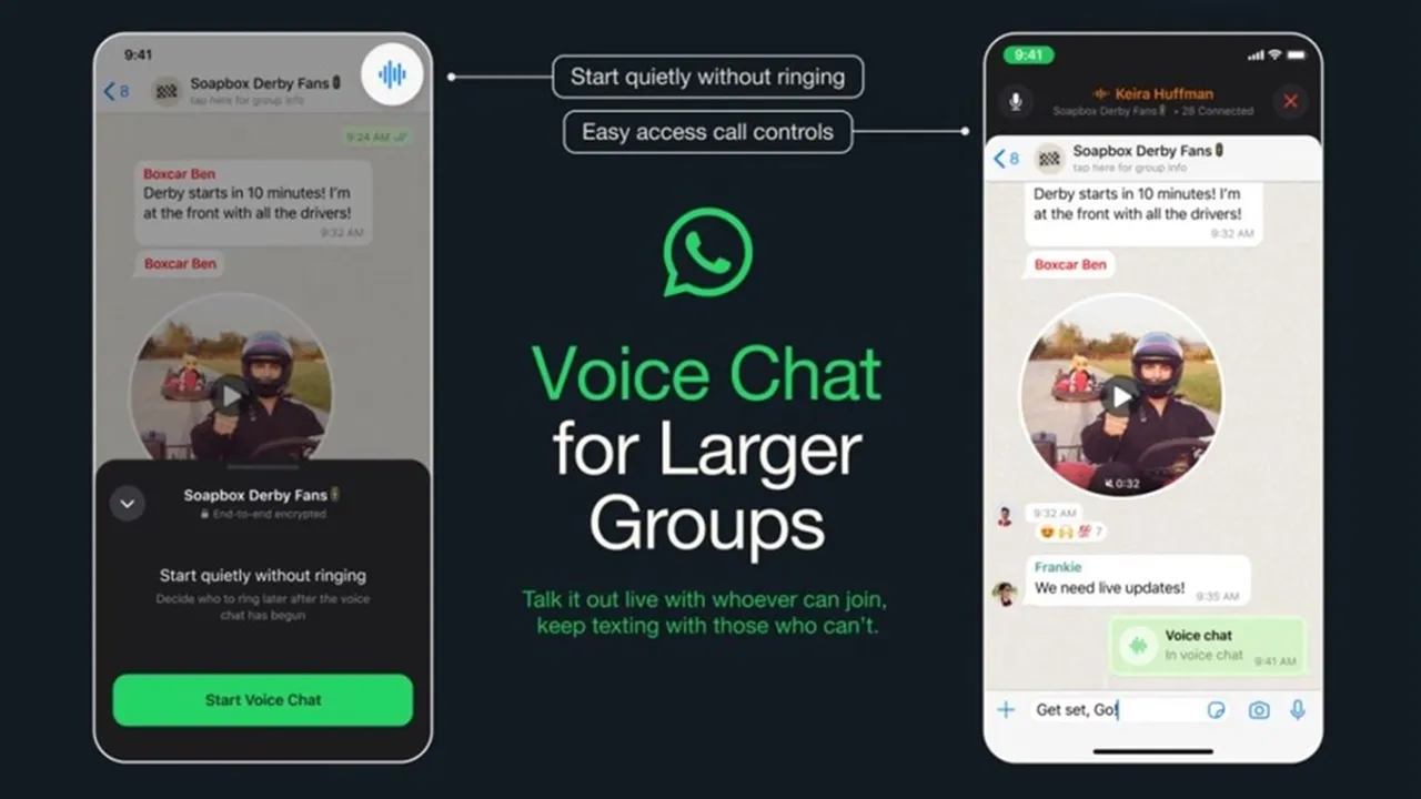 whatsapp | Group voice chats | New feature