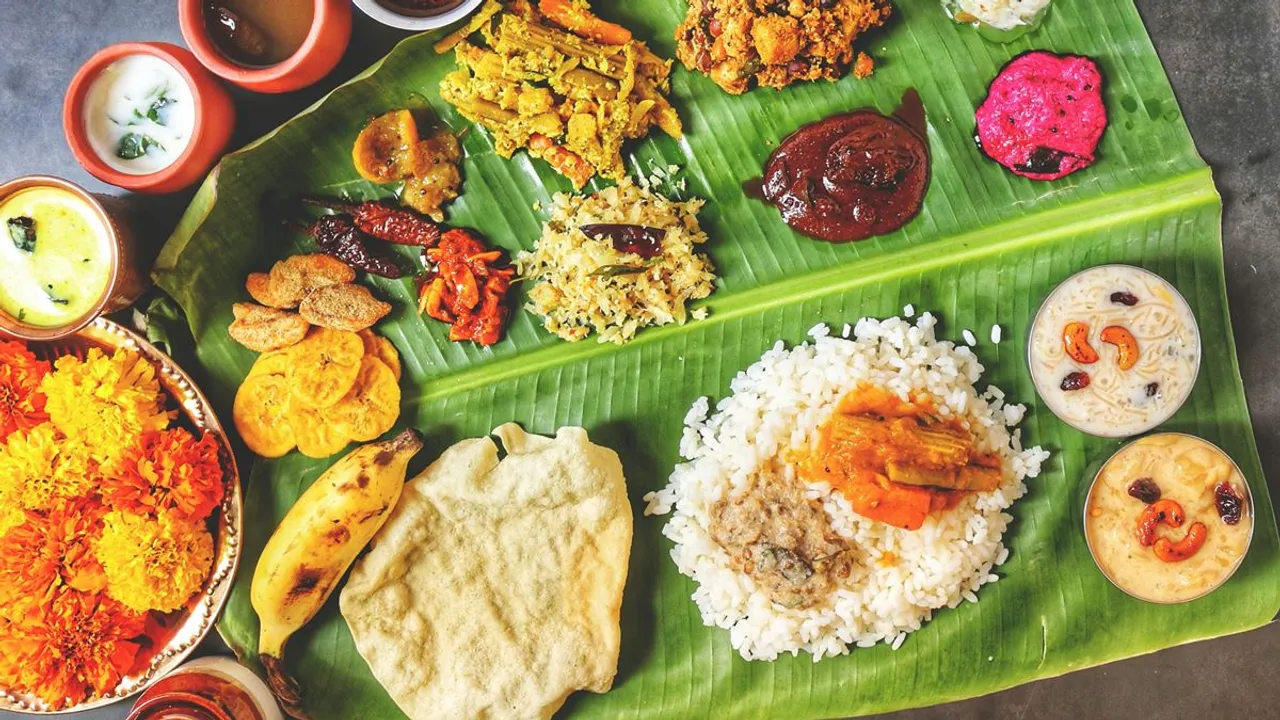 Onam Sadya calorie details