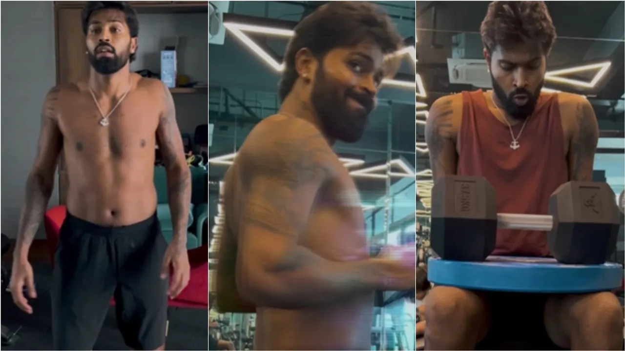 Hardik Pandya | work out