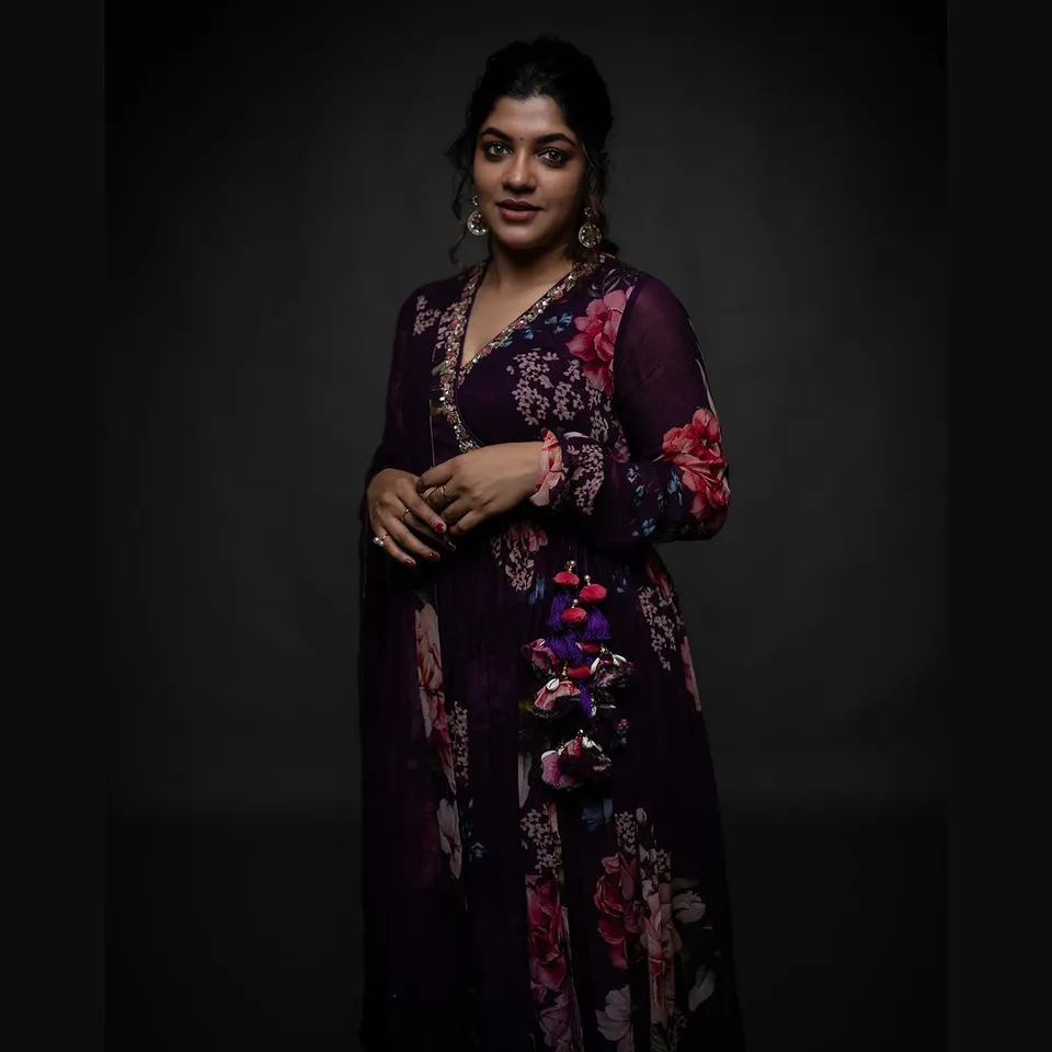 Aparna Balamurali Angrakha Outfit 