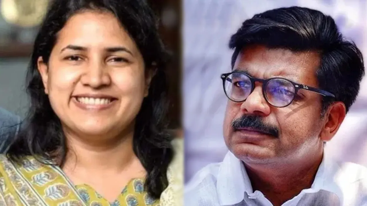 Mathew Kuzhalnadan, Veena Vijayan