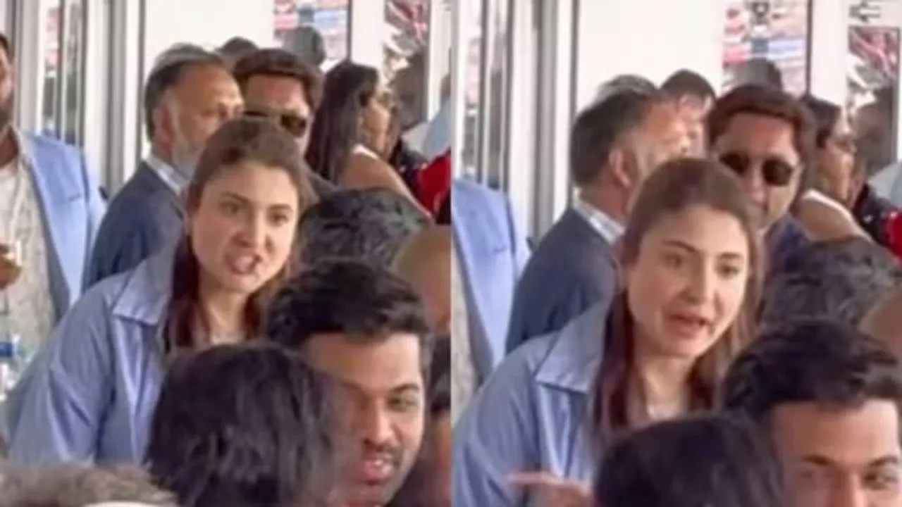 Anushka Sharma India vs Pakistan T20 match