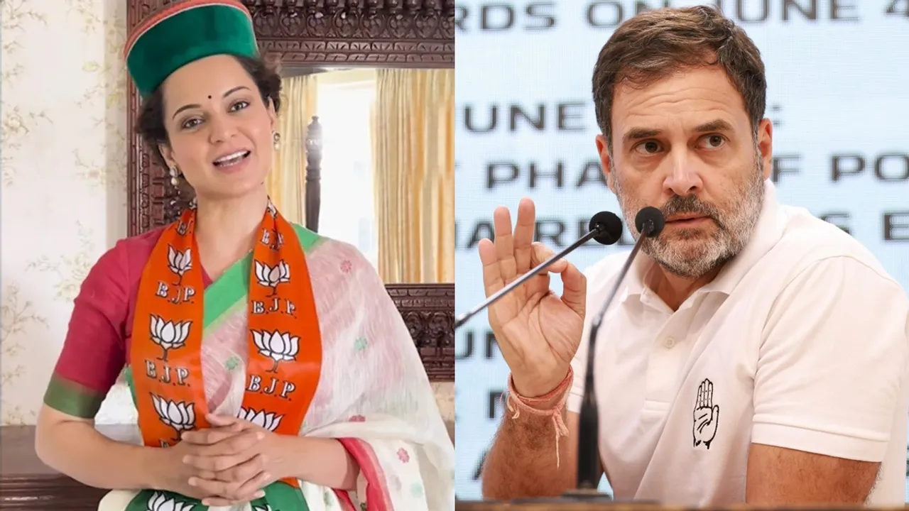 Rahul Gandhi, Kangana Ranaut