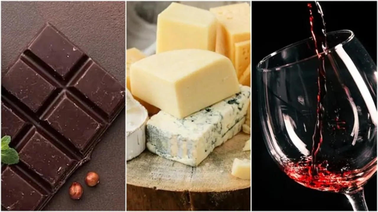 chocolate  | cheese | wine health benefits