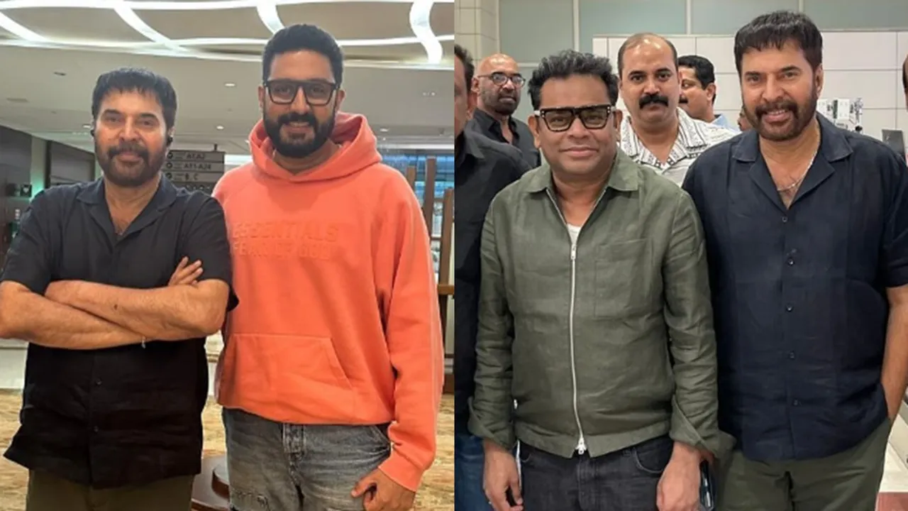 Mammooty, Abhishek Bachchan, AR Rahman
