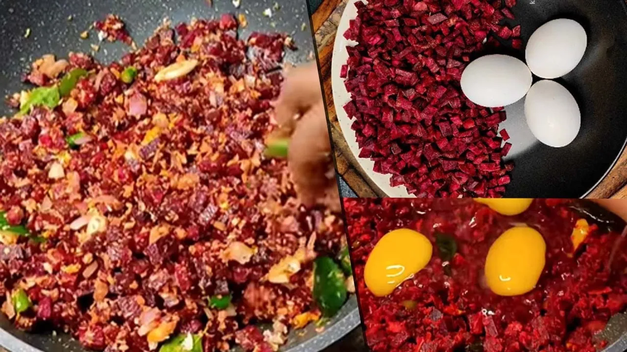Beetroot Egg Recipe