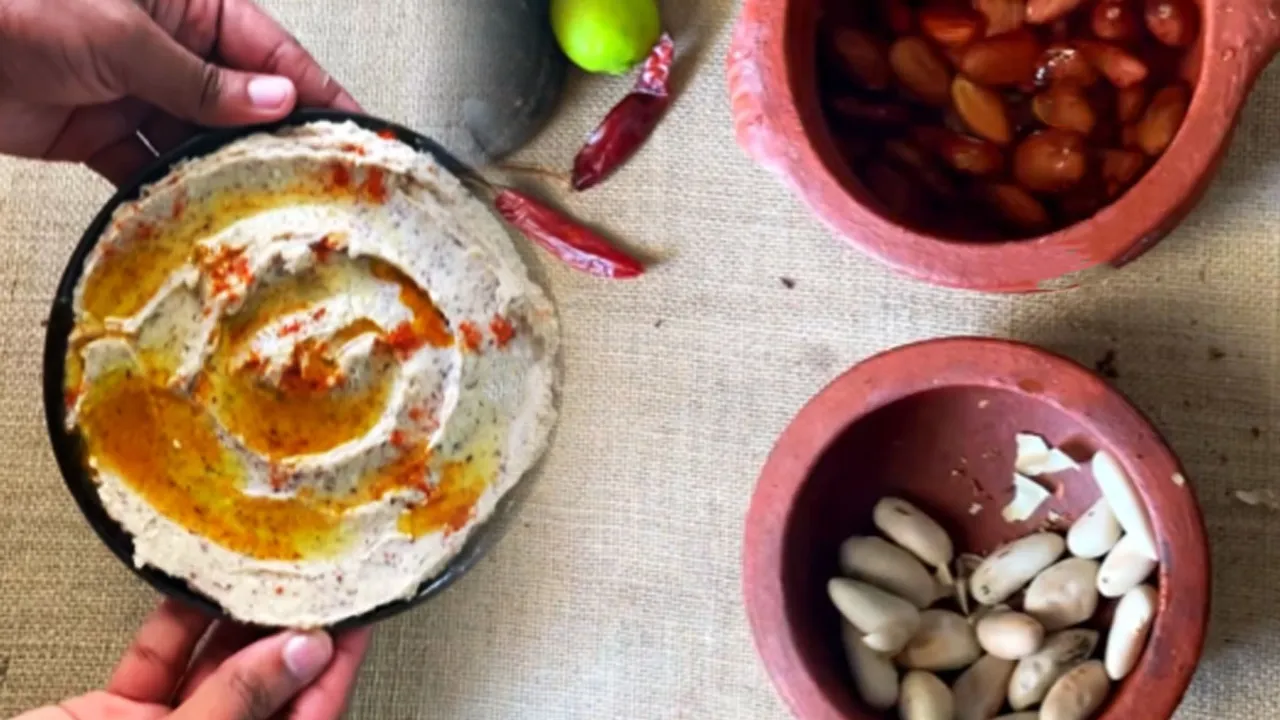 Healthy Dip with Jackfruit Seeds
