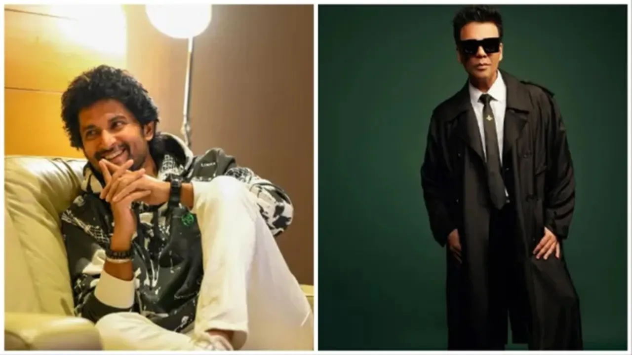 Actor Nani and Karn