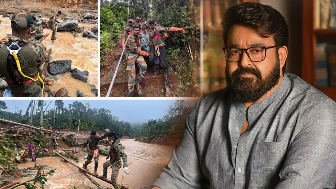 Wayanad Landslide |  Mohanlal