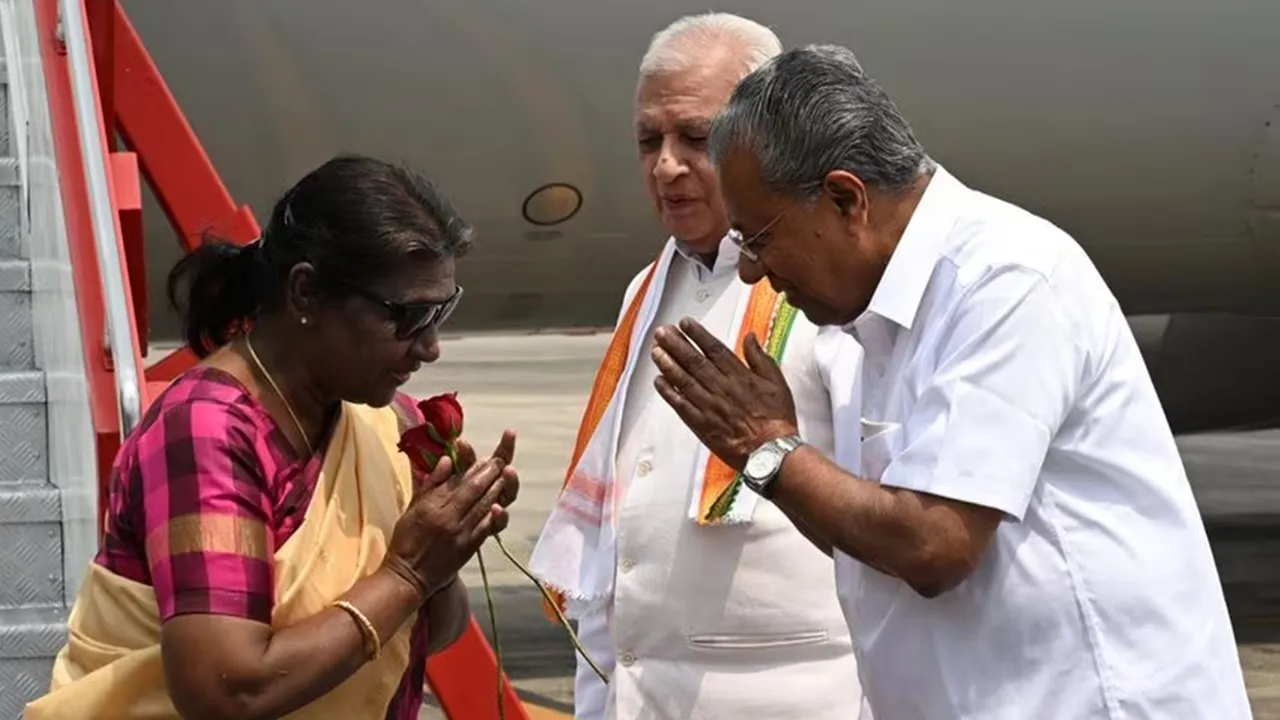pinarayi vijayan | droupathi murmu