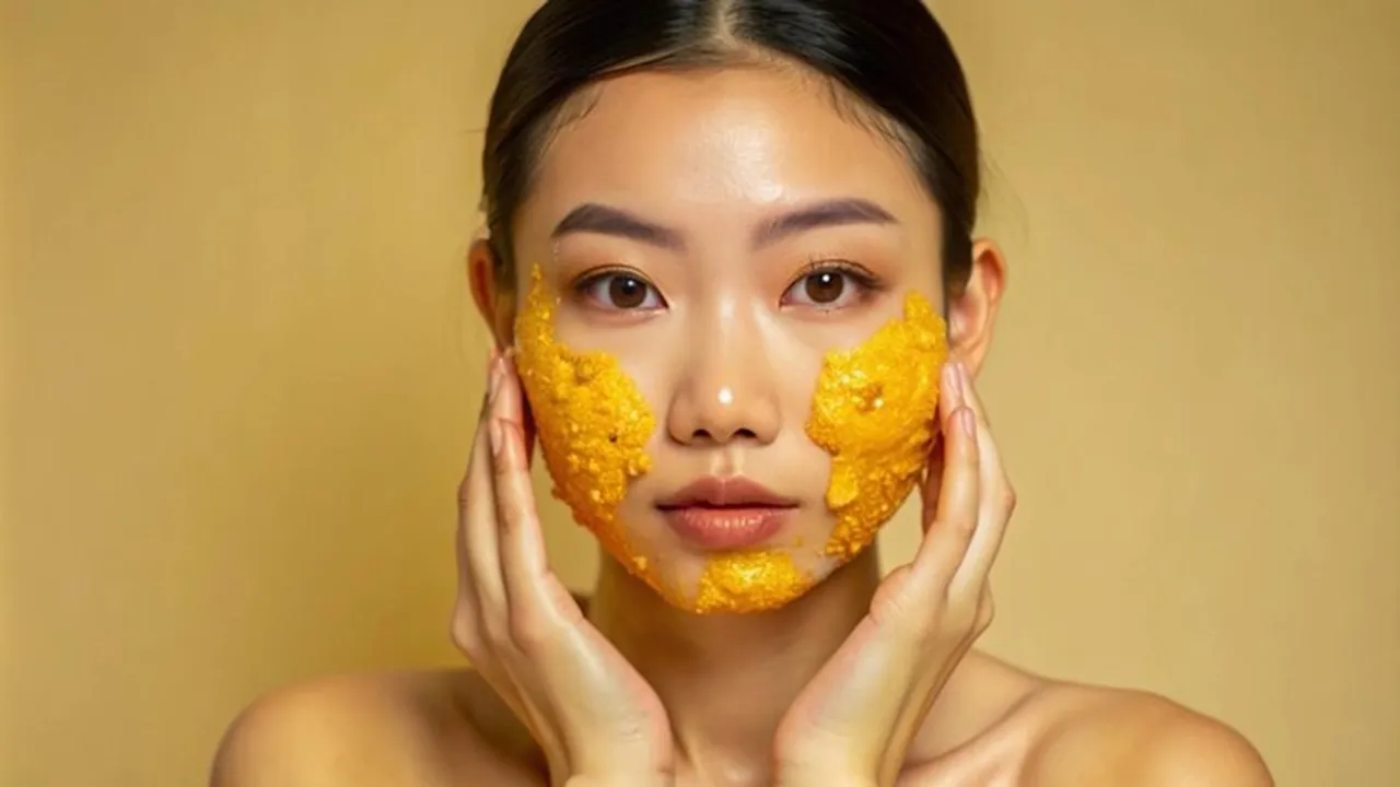Turmeric Milk FaceMask