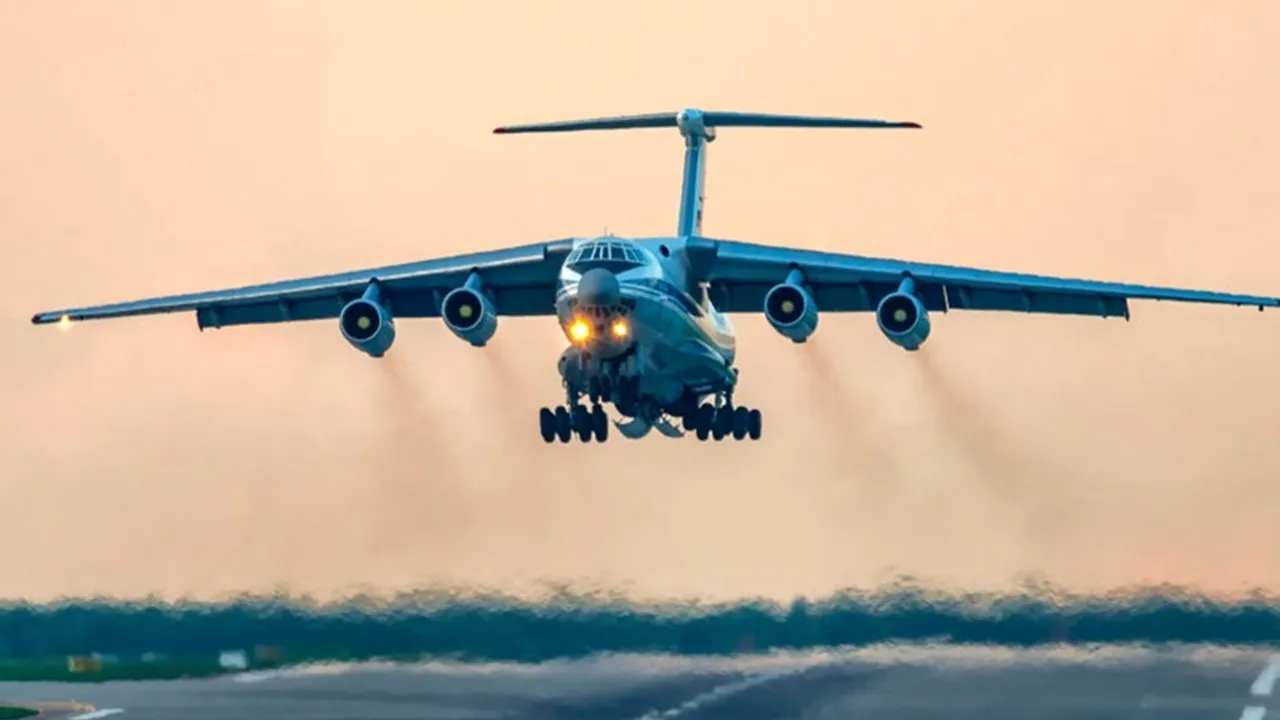 Russian Il-76 Military Transport Plane | Crashes
