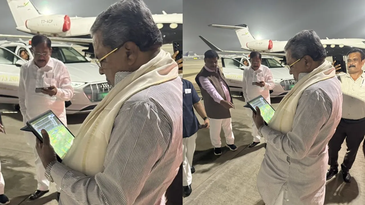 Karnataka CM Siddaramaiah watches T20 World Cup 