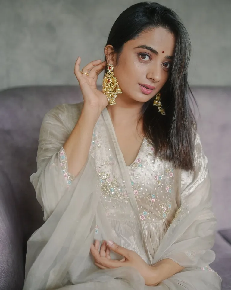 Namitha Pramod Elegant Outfit