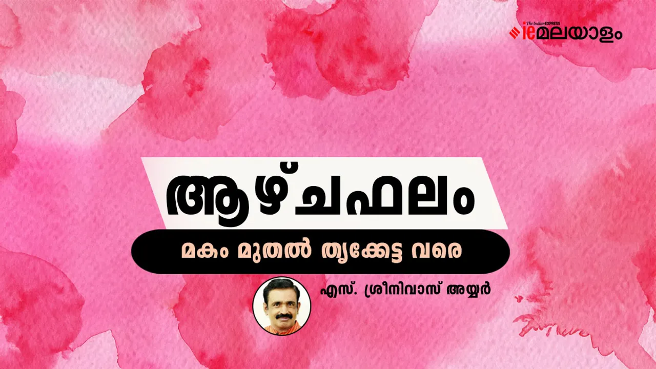 August 25  to August 31  Weekly Horoscope Astrological Predictions Aswathi  to Ayilyam.