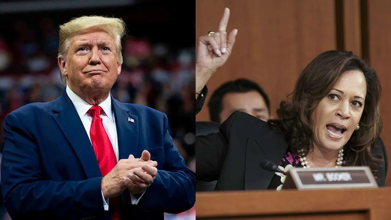 Trump files complaint against Harris