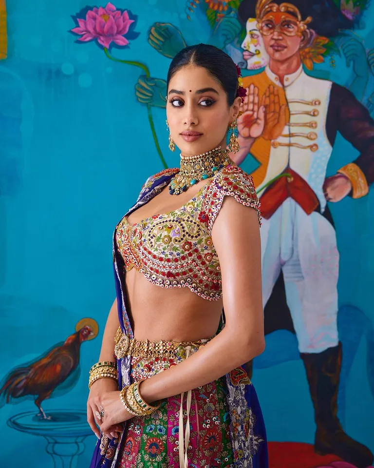 Janhvi Kapoor Lehenga
