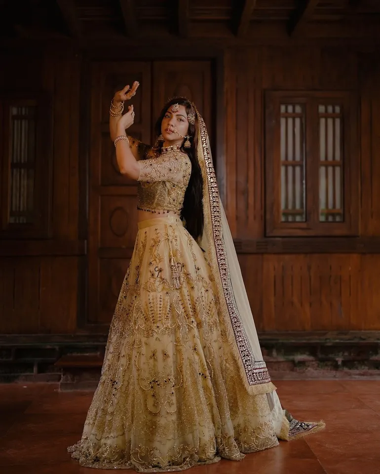 Madonna Sebastian Lehenga 