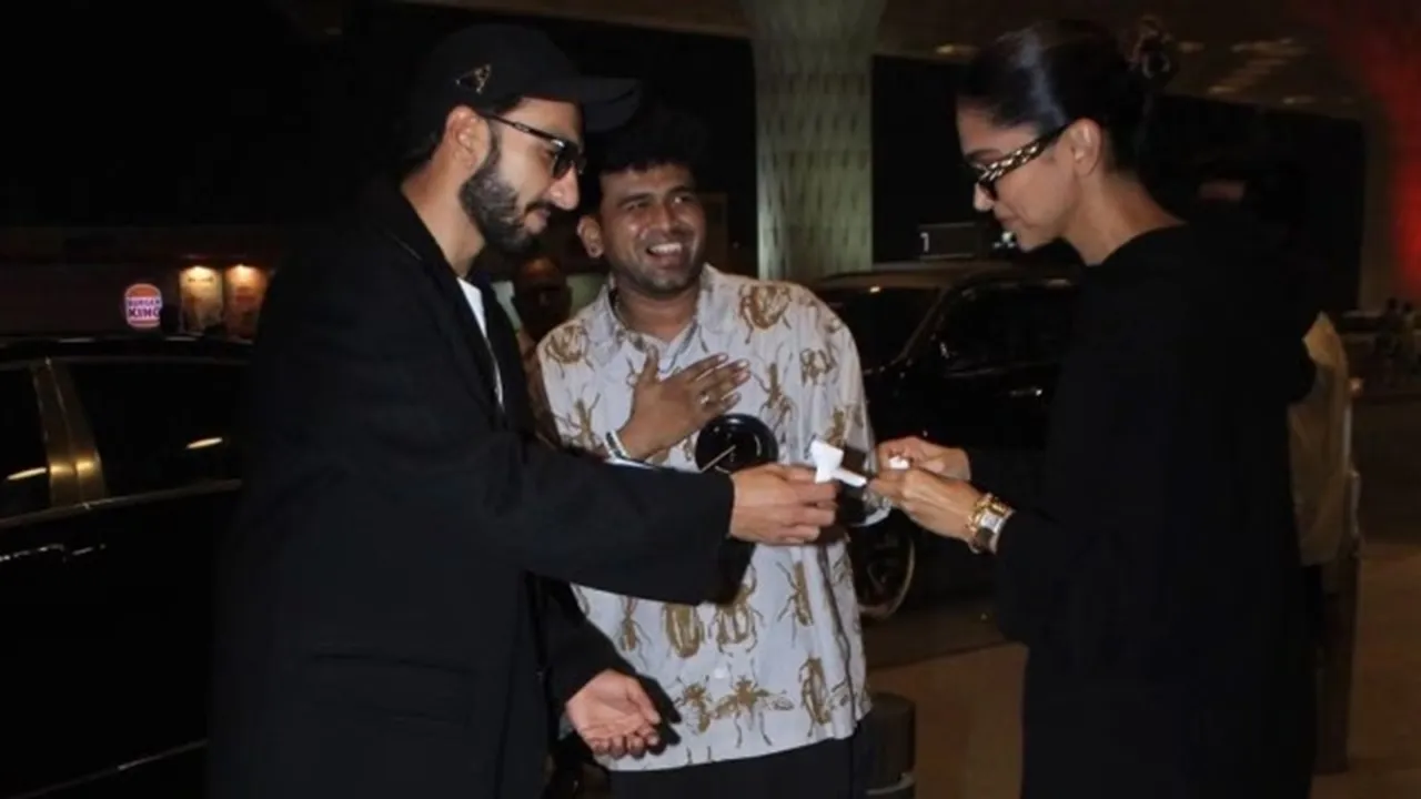 Deepika Ranveer Cake Cutting