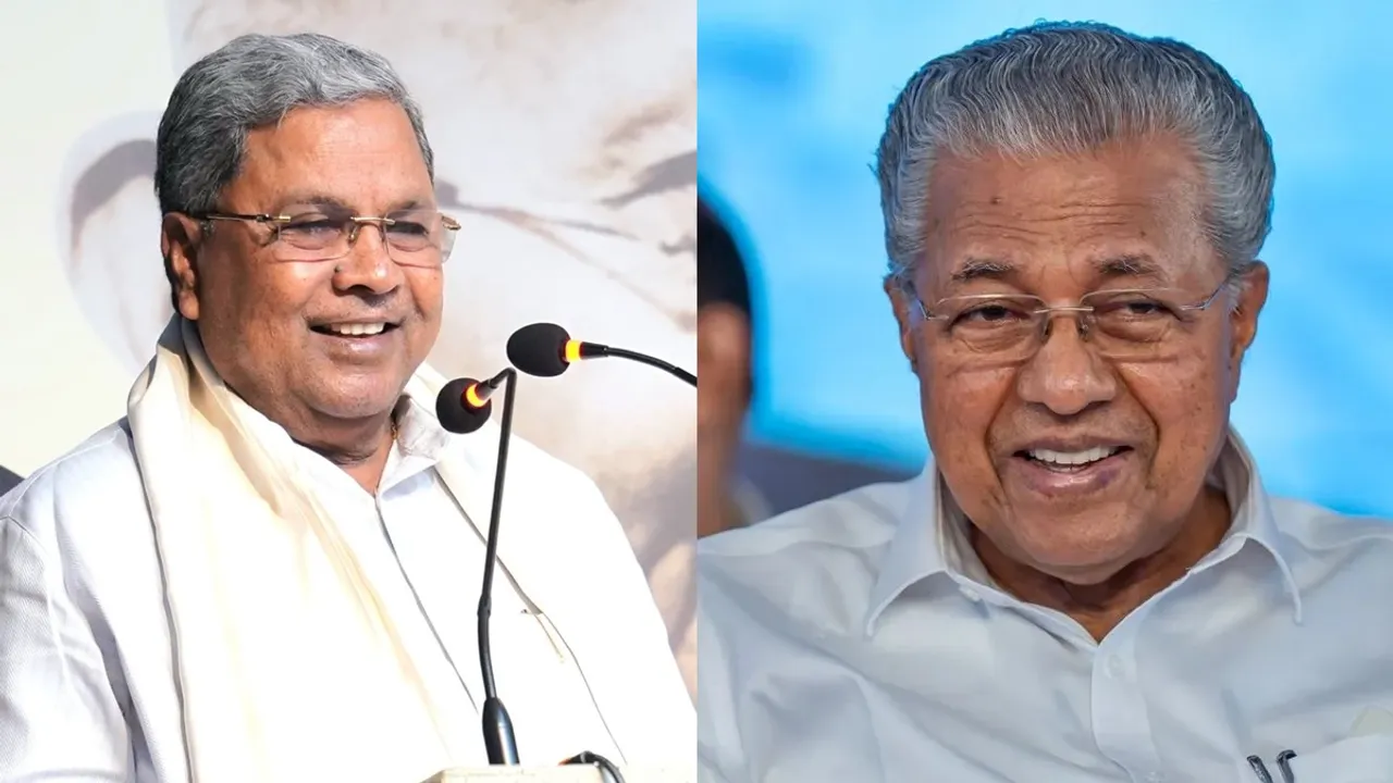 Chief Minister Siddaramaiah, Pinarayi Vijayan