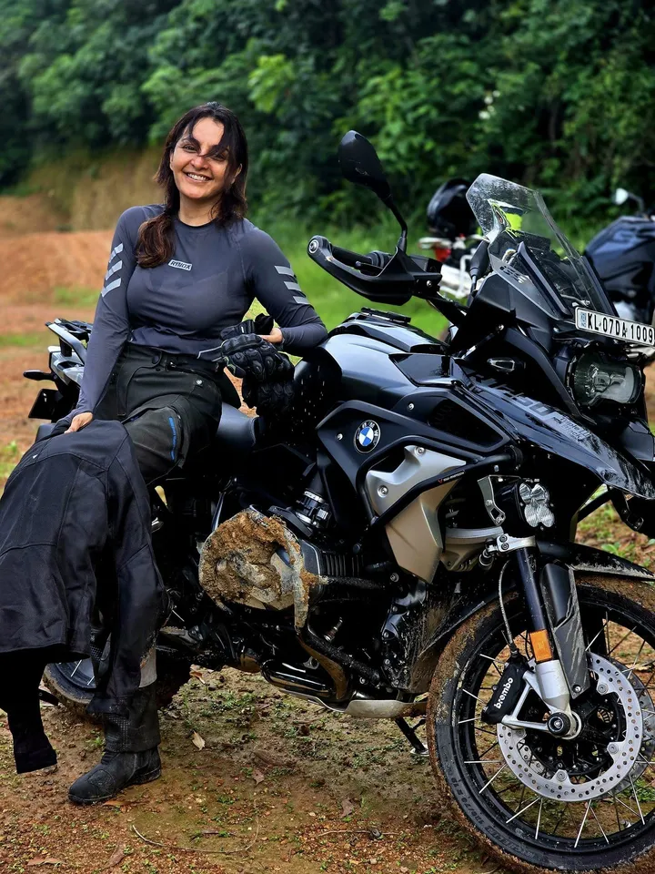 Manju Warrier Riding Pics