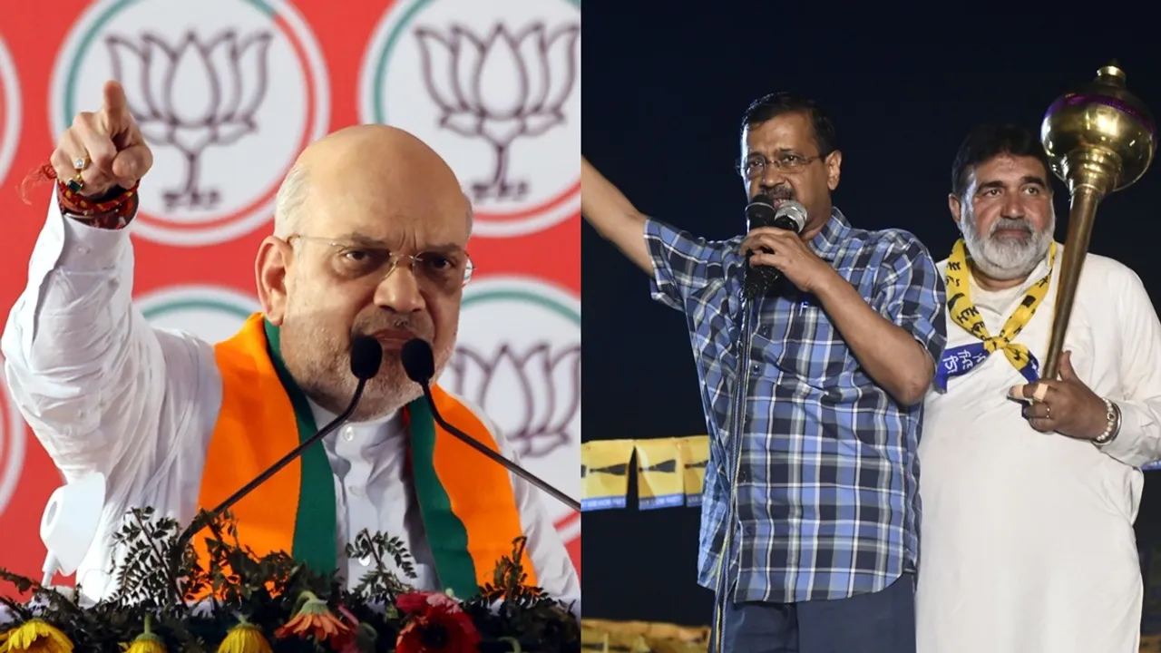 Amit Shah, Arvind Kejriwal