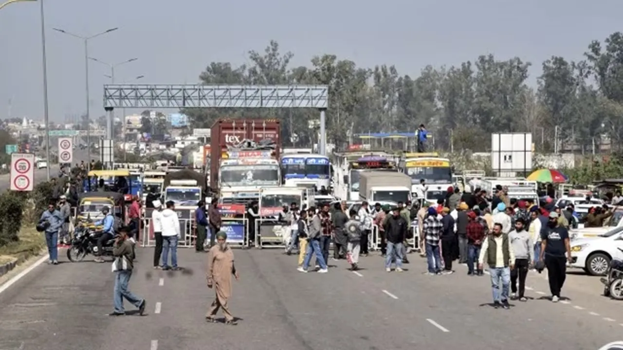 farmers protest | dilli chalo march