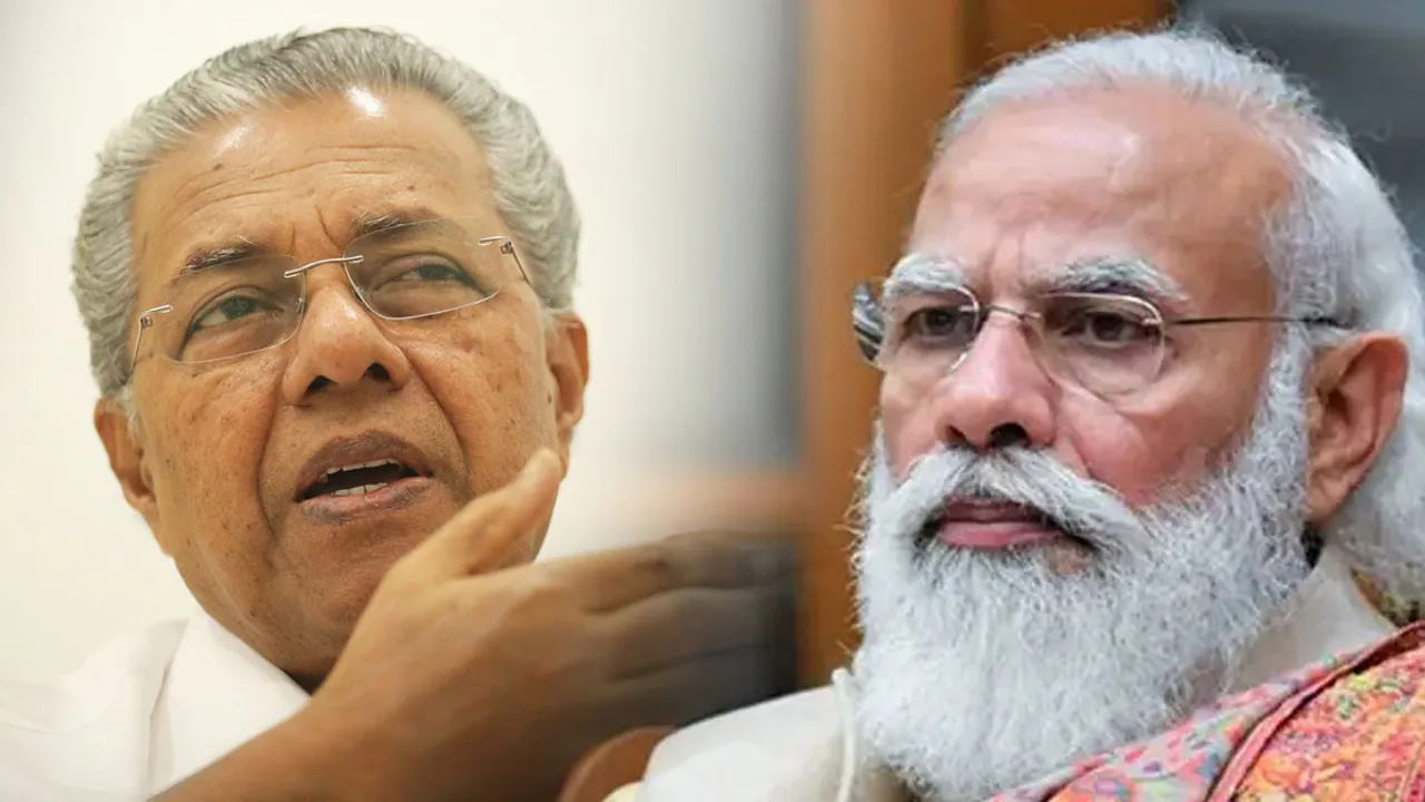 Pinarayi vijayan  | Modi 