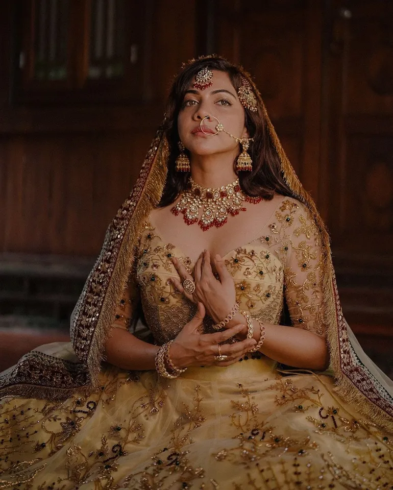 Madonna Sebastian Lehenga 