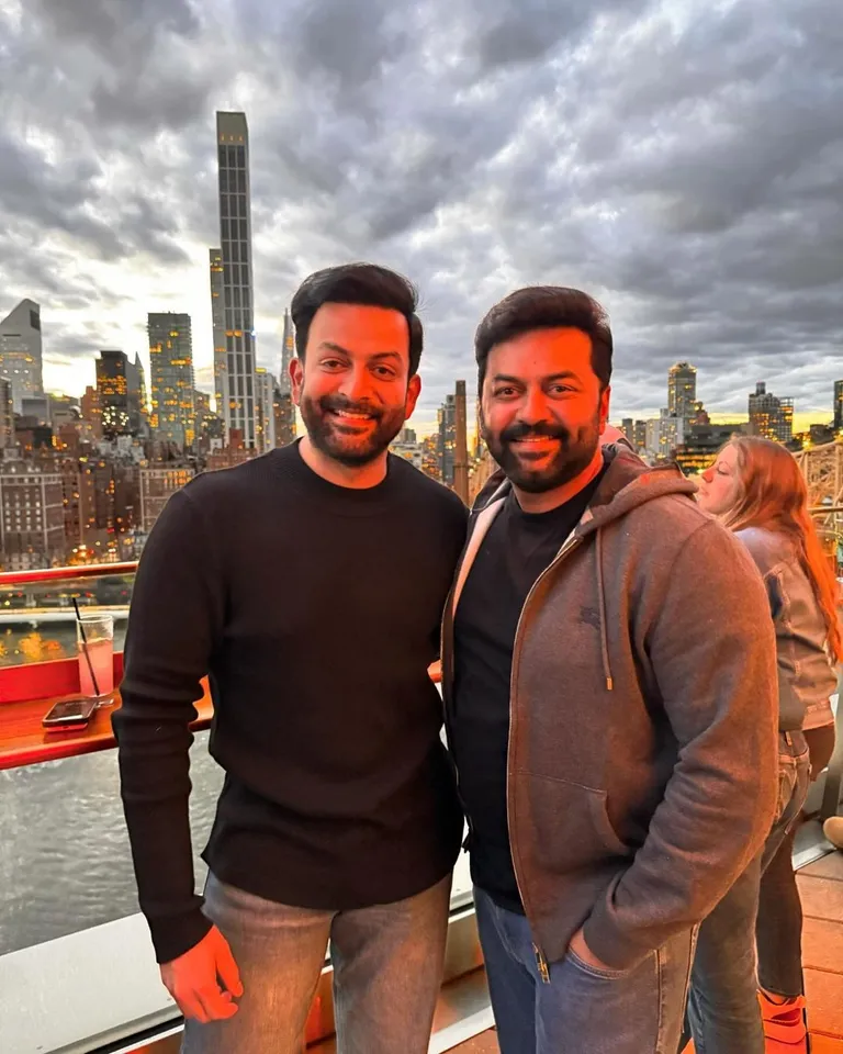 Prithviraj Indrajith New York 