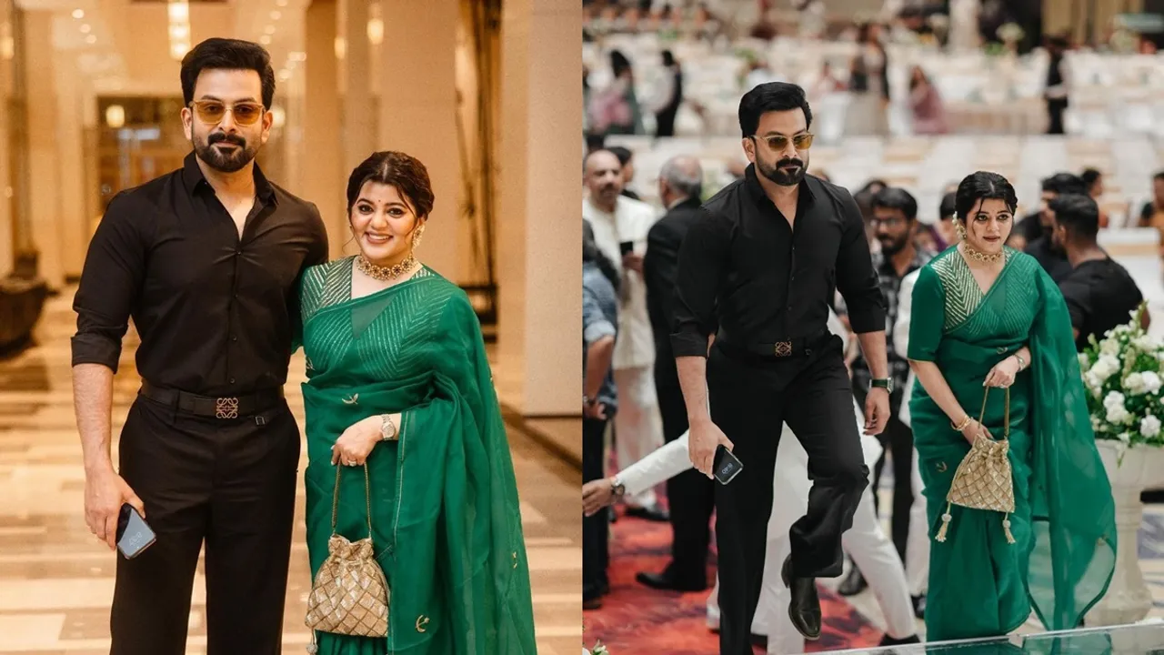 Prithviraj Supriya Malavika wedding Reception 