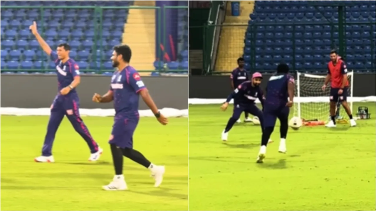 Sanju Samson, viral football video,