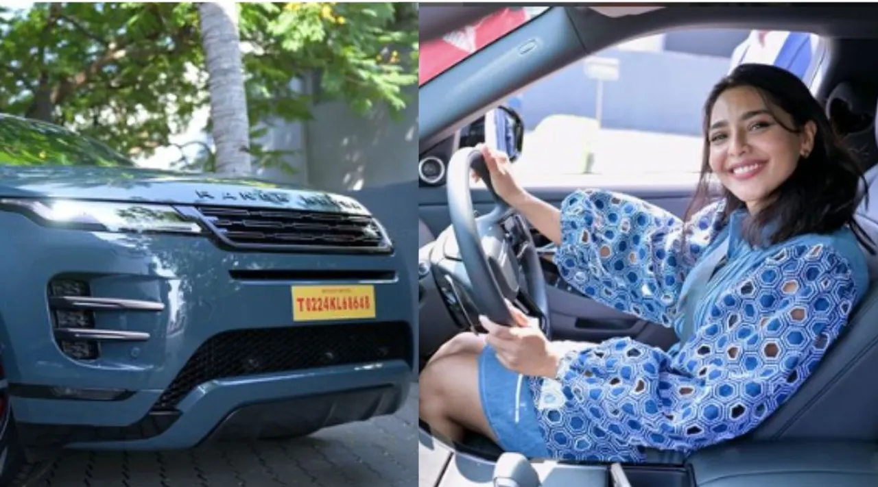 Aishwarya Lekshmi Range Rover