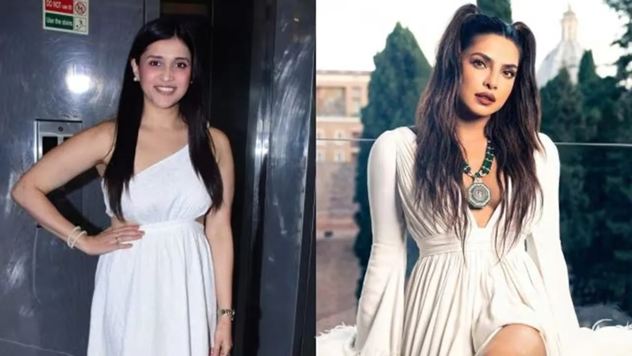 Mannara Chopra and Priyanka Chopra