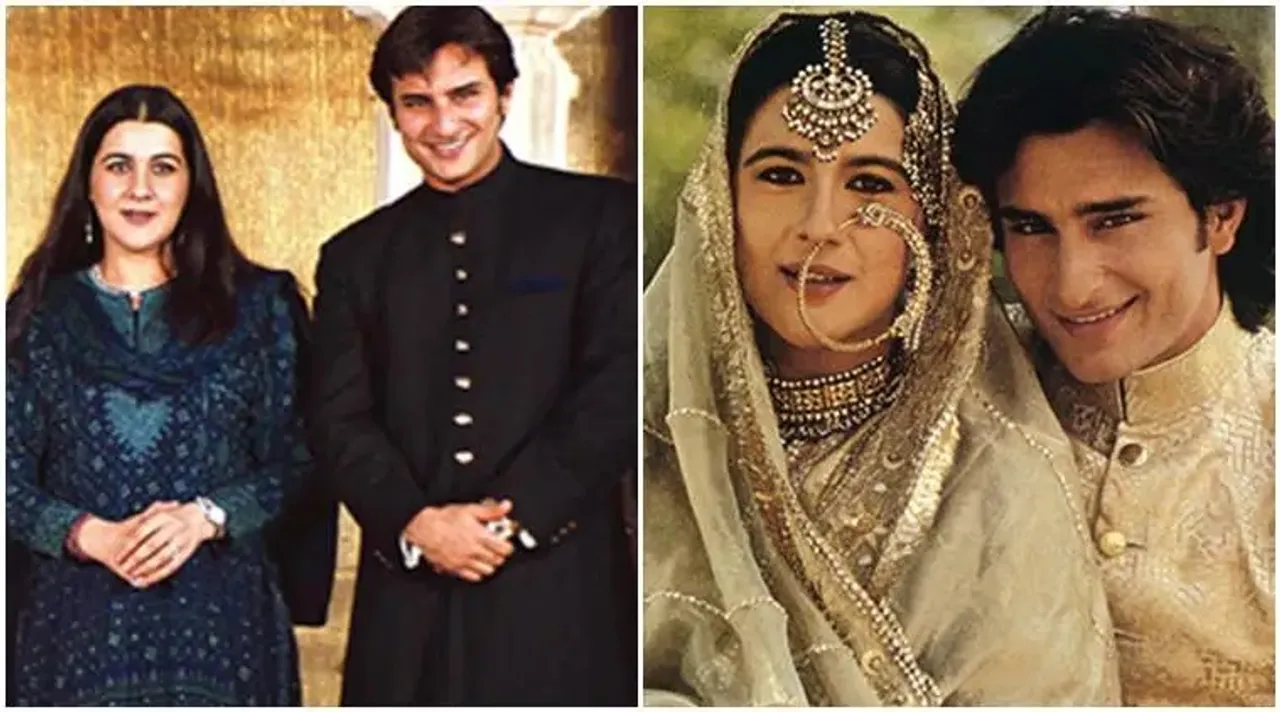 Saif Ali khan Amritha Singh