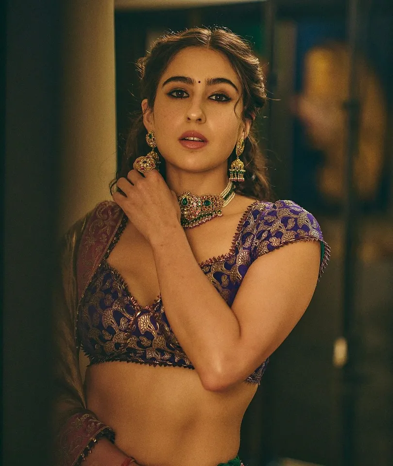 Sara Ali Khan Brocade Lehenga