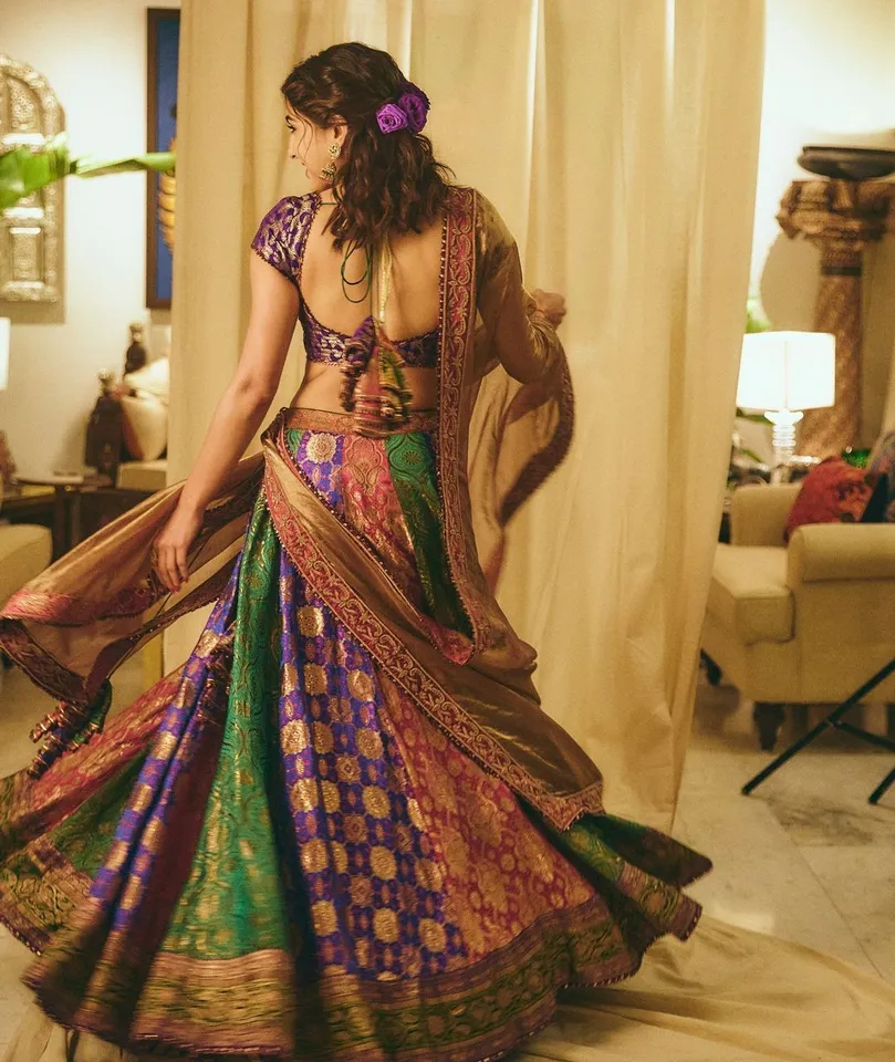 Sara Ali Khan Brocade Lehenga