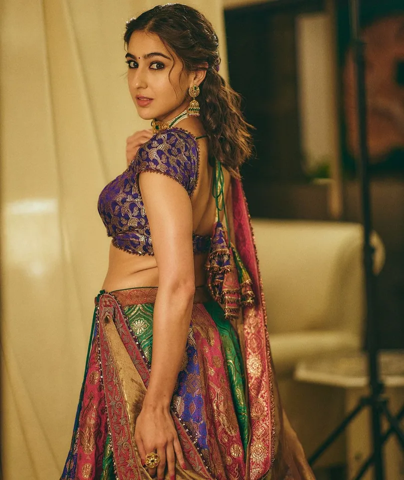 Sara Ali Khan Brocade Lehenga