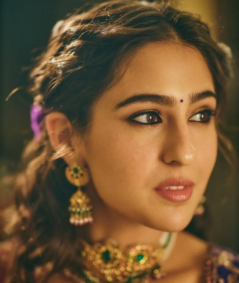Sara Ali Khan Brocade Lehenga
