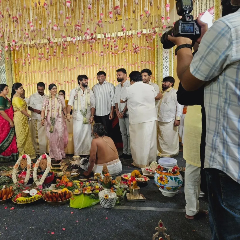 Aishwarya Prabhu Ganesan | Adhik Ravichandran | Aishwarya Adhik Wedding pics