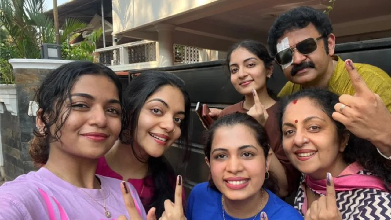 Actor Krishna Kumar | Ahaana Krishna | Lok Sabha Elections kerala Phase 2