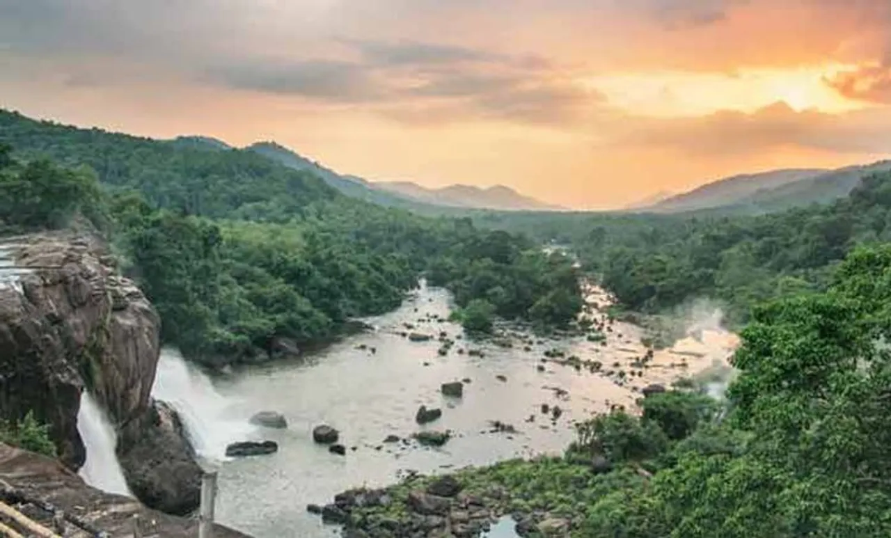 athirapally, athirapally water project, athirapally waterfalls