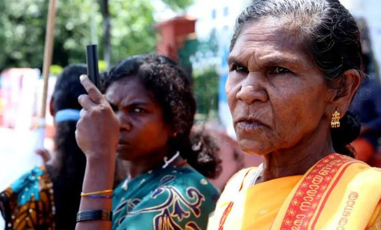 ck janu, m geethanadan, nilpusamaram, tribal land issue