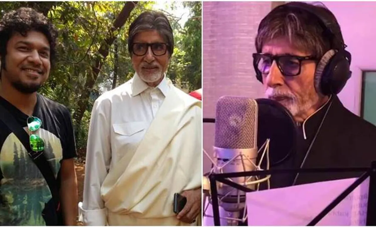 amitabh bachchan, actor, song recording, namami brahmaputra